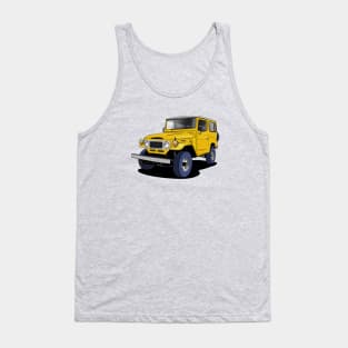 Toyota FJ Land Cruiser in Yellow Tank Top